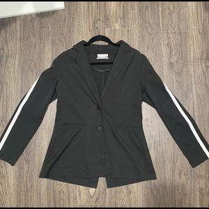 Urban Outfitters Pinstripe Tuxedo Blazer